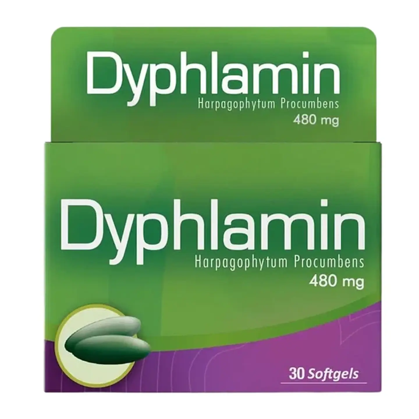 Dyphlamin 480 Mg 30Softgels Healthy America 1