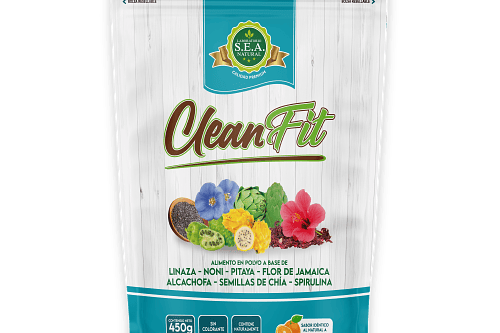 Cleanfit Fibra Polvo 450G Sea Natural