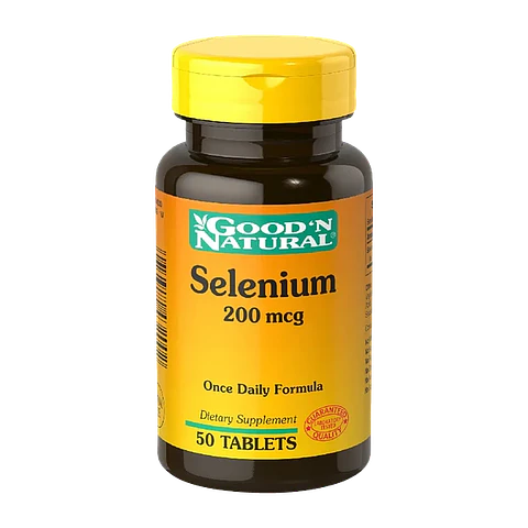 Selenium 200Mcg 50Tabletas Good Natural