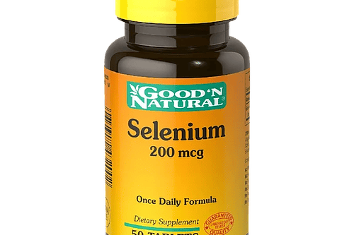 Selenium 200Mcg 50Tabletas Good Natural