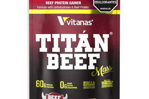 Titan Beef Mass 2 Lbs Vainilla Vitanas