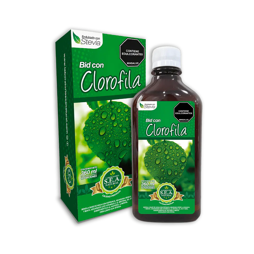 Clorofila Bebida 360Ml Sea Natural 1