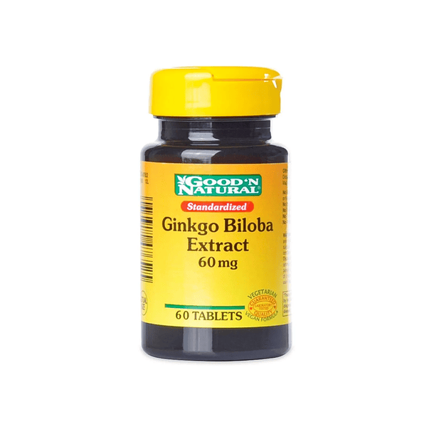 Ginkgo Biloba 60Mg 60Tabletas Good Natural