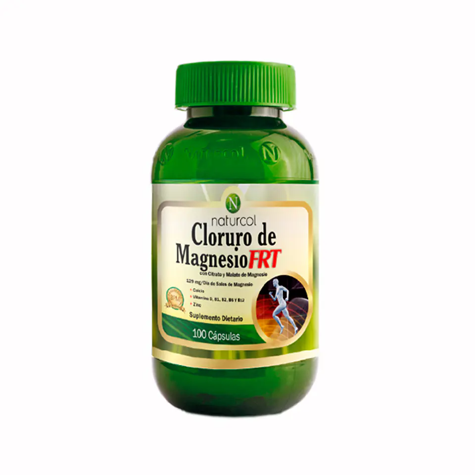 Cloruro De Magnesio Forte 100Capsulas Naturcol 1