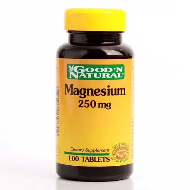 Magnesium 250Mg 100Tabletas Good Natural