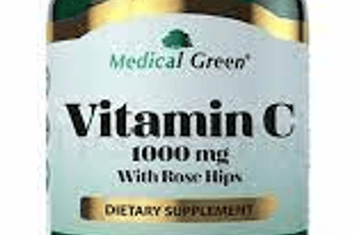 Vitamina C1000 Mg 100 Capsulas Medical Green