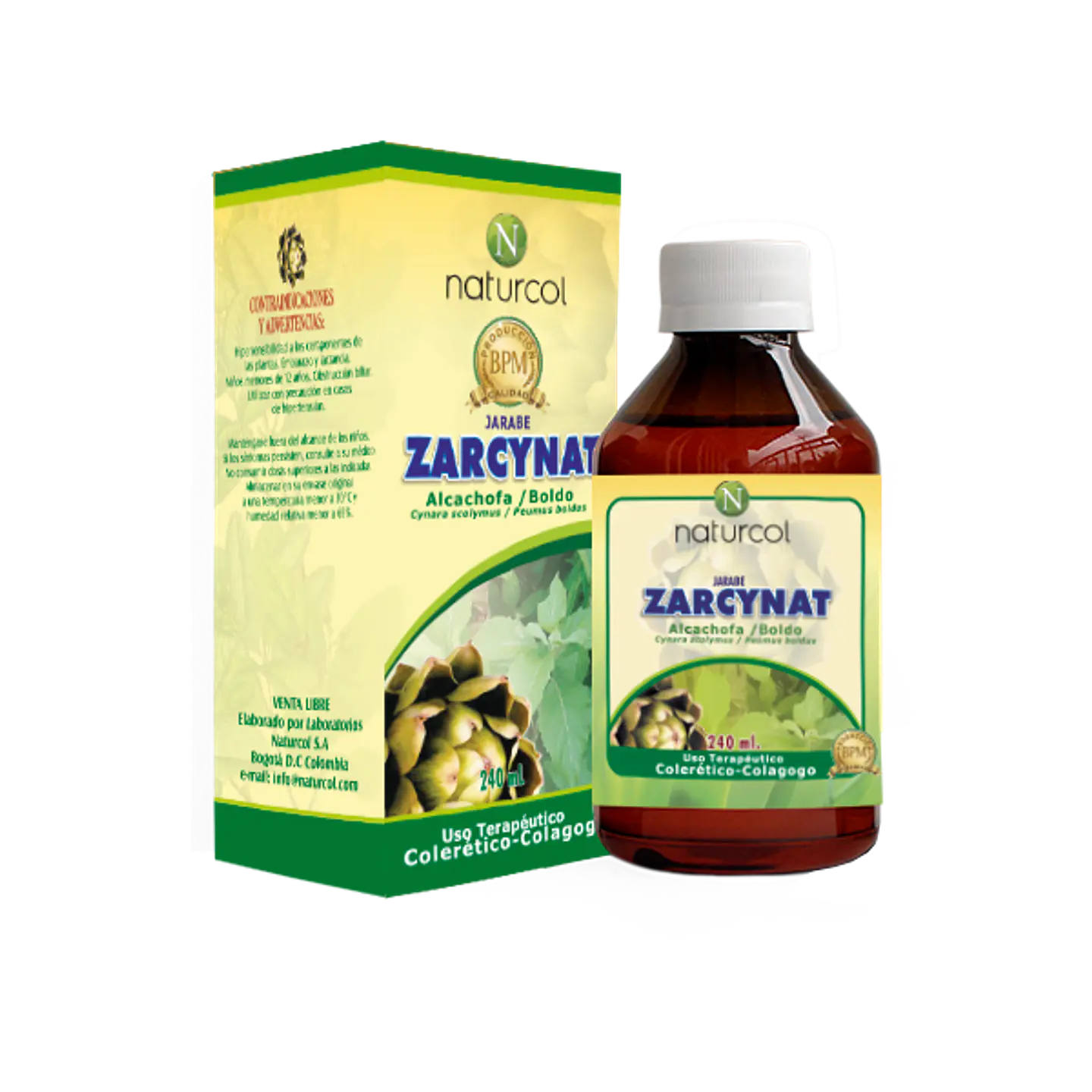 Jarabe De Zarcynat 240Ml Naturcol 1