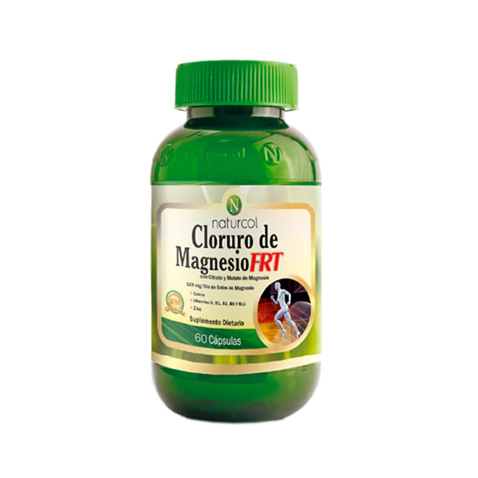 Cloruro De Magnesio Forte 60Capsulas Naturcol 1