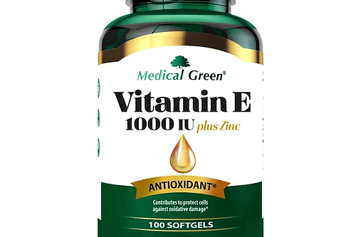 Vitamina E 1000Iu 100 Softgels Medical Green