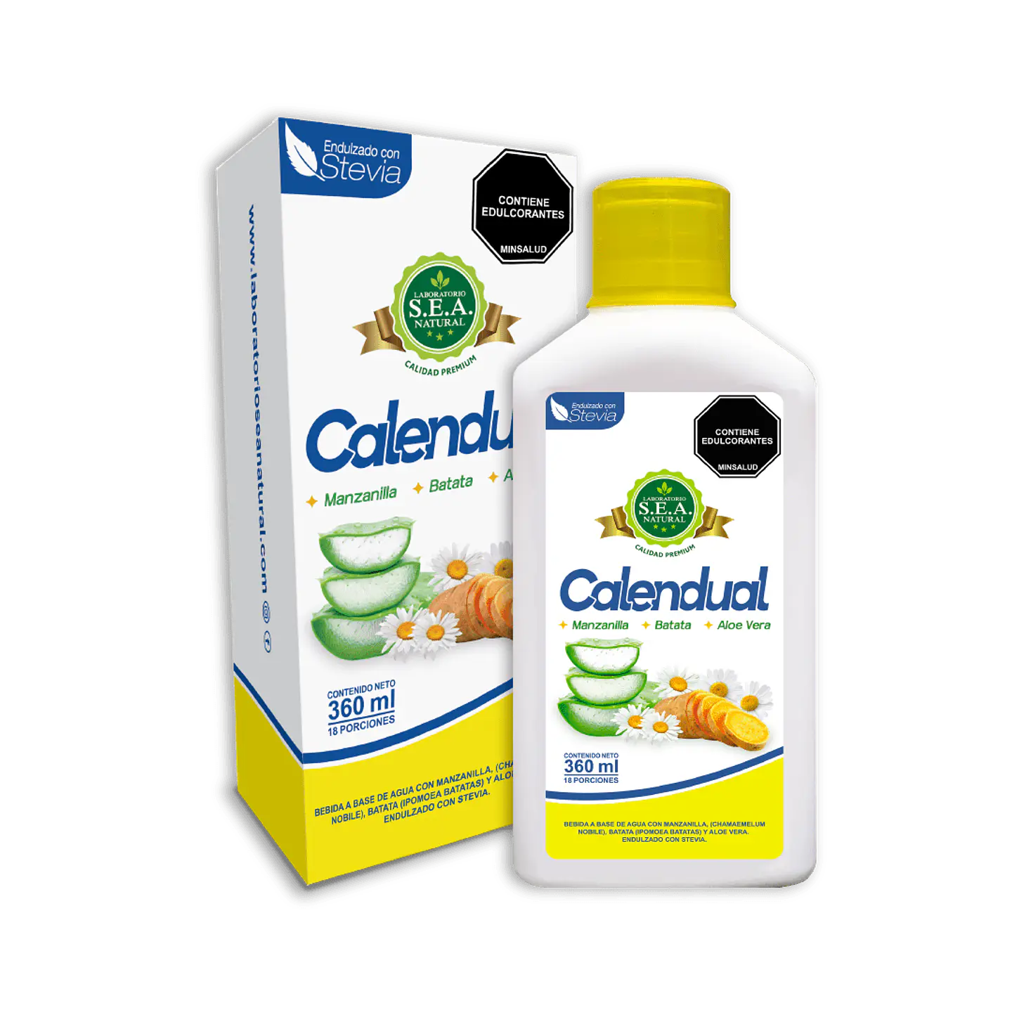 Calendula Jarabe 360Ml Sea Natural 1