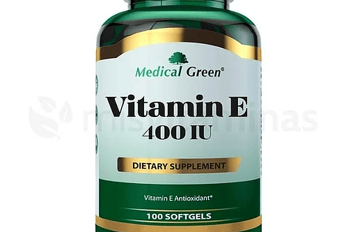 Vitamina E 400Iu 100 Softgels Medical Green
