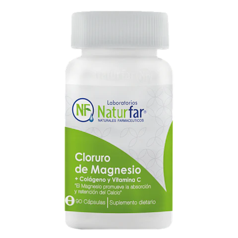 Cloruro Magnesio Colageno Vitamina C 90Capsulas Laboratorios Naturfar