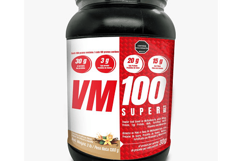 Proteina Hipercalorica Vm100 Super 3 Lbs Alimentos Naturales Vida Sana