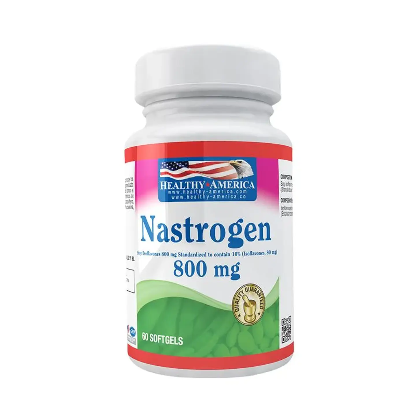 Nastrogen 800Mg 60Softgels Healthy America 1