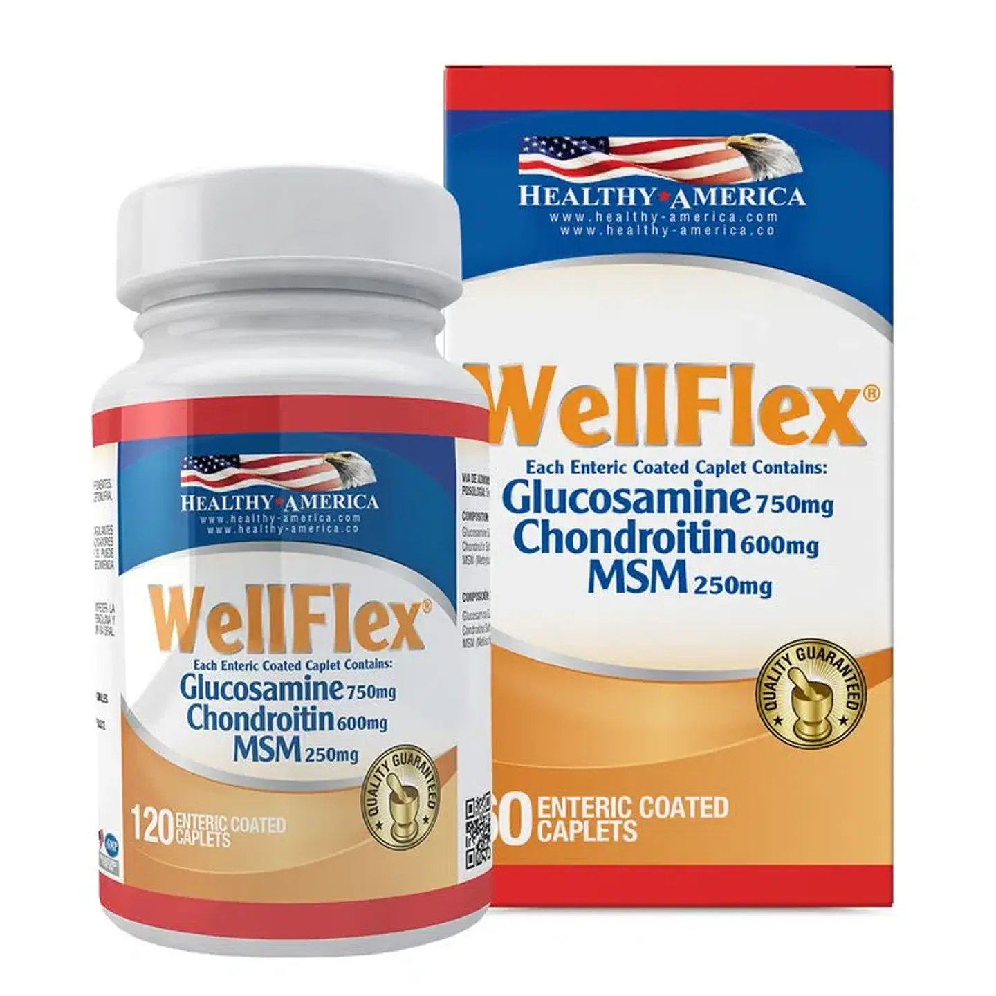 Wellflex 120Caplets Healthy America 1