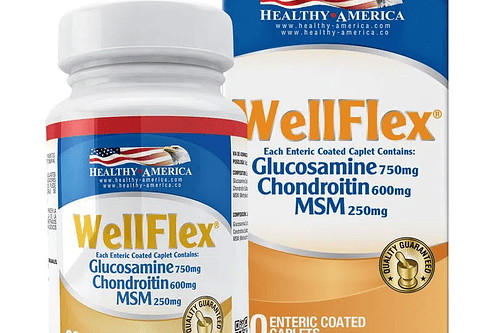 Wellflex 60Caplets Healthy America