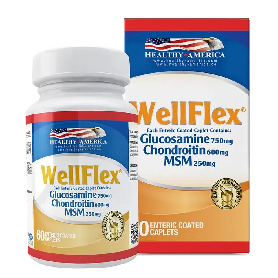 Wellflex 60Caplets Healthy America 1