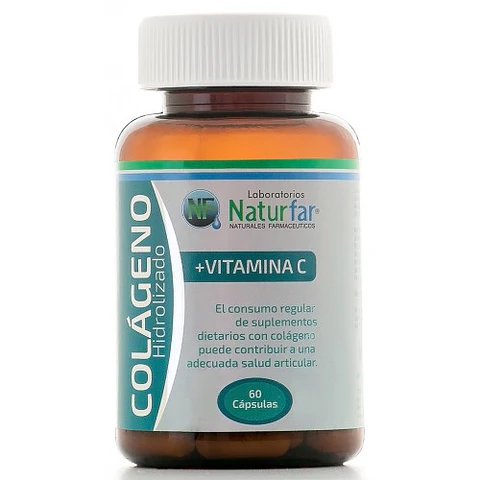 Colageno Vitamina C 60Capsulas Laboratorios Naturfar