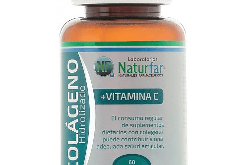 Colageno Vitamina C 60Capsulas Laboratorios Naturfar