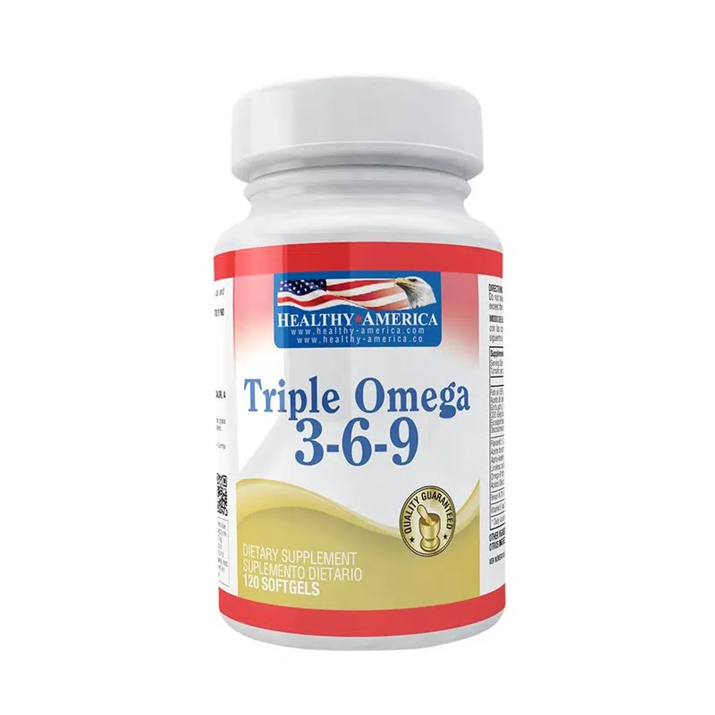 Triple Omega 369 1200 Mg 120Softgels Healthy America 1