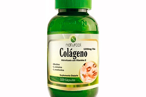 Colageno Hidrolizado Vitamina E, Biotina 100Capsulas Naturcol