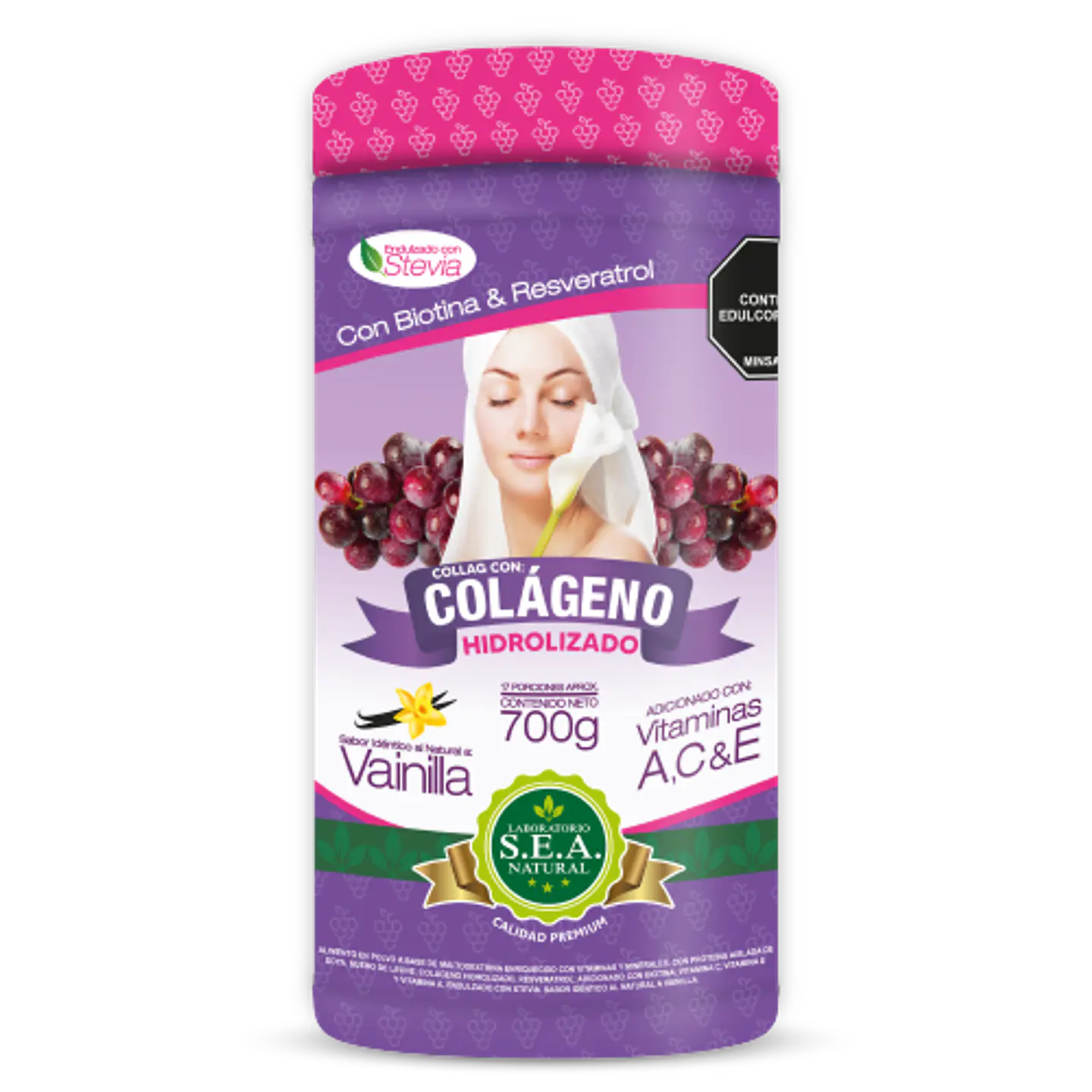 Colageno Complex Polvo 700G Sea Natural 1