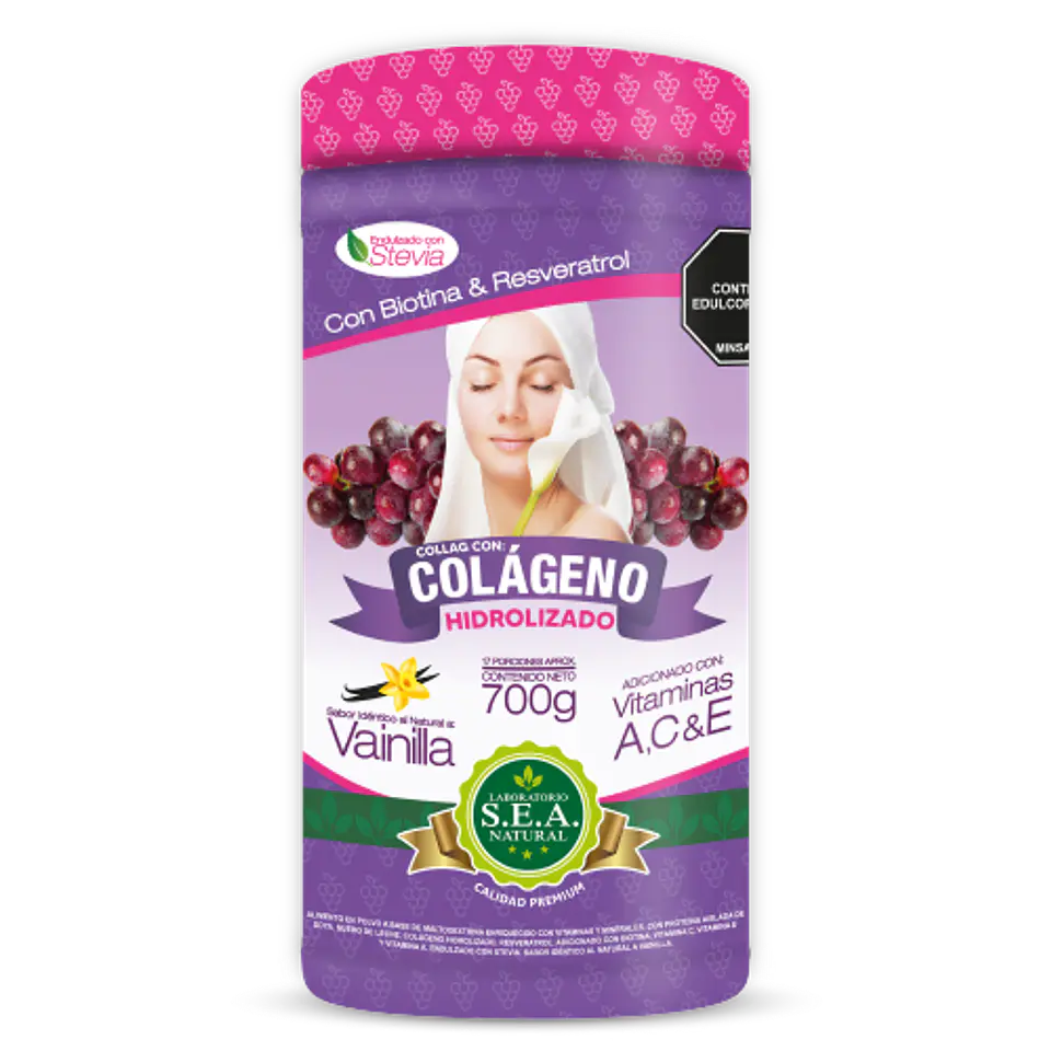 Colageno Complex Polvo 700G Sea Natural 1