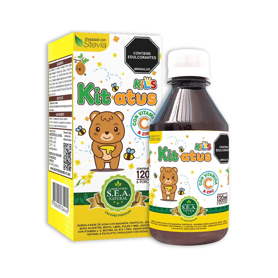 Kitatus Kids Jarabe 120Ml Sea Natural 1