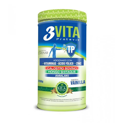 3 Vita Protevit Polvo 700G Sea Natural