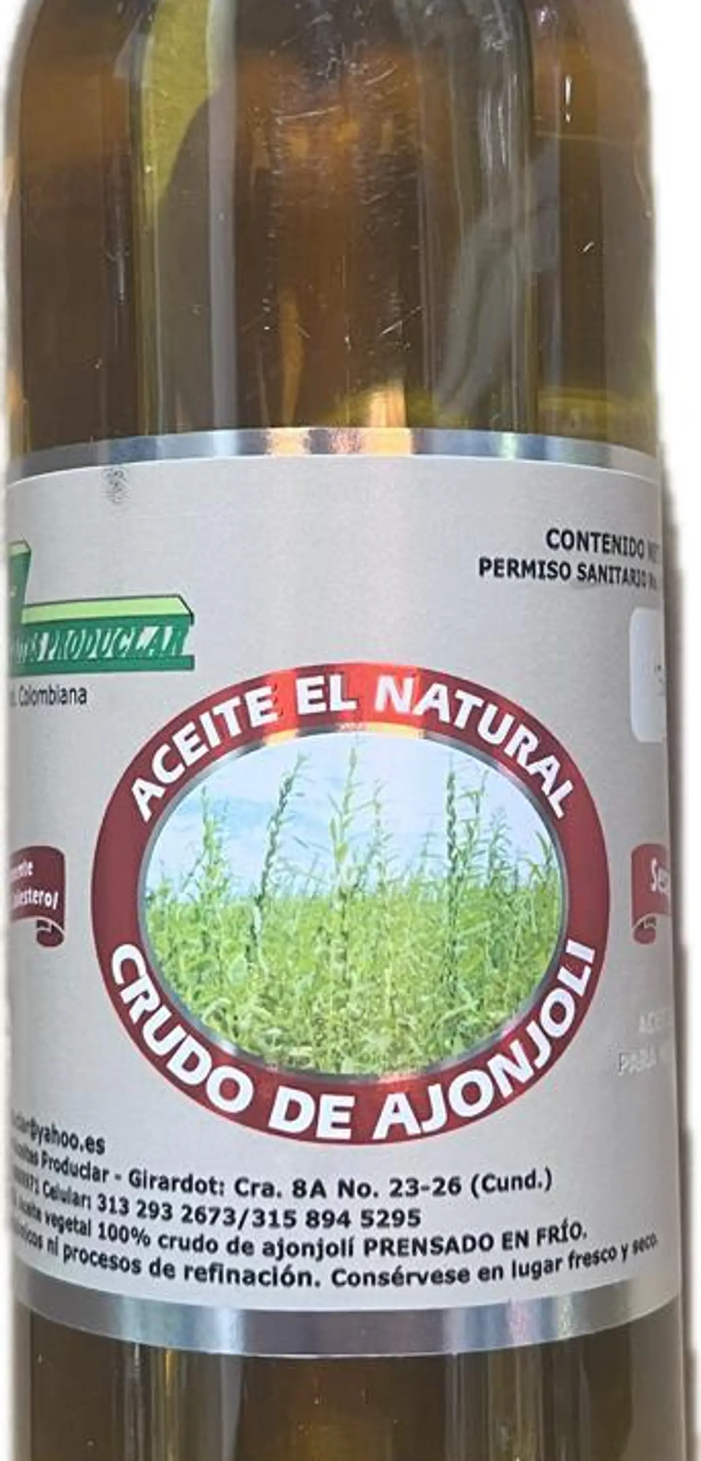 Aceite De Ajonjoli 1000Ml Produlcar 1