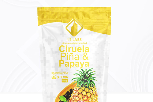 Linaza Ciruela Piña Y Papaya 450G Nt Labs