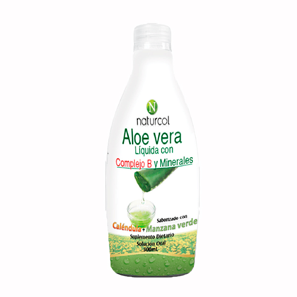 Aloe Vera Con Calendula Y Vitaminas 500Ml Naturcol