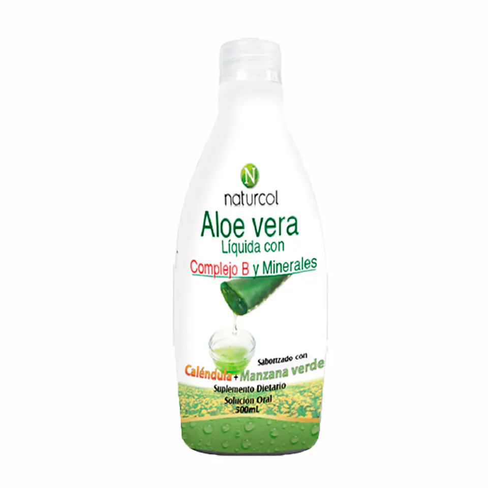 Aloe Vera Con Calendula Y Vitaminas 500Ml Naturcol 1