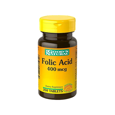 Acido Folico 400Mcg 250Tabletas Good Natural