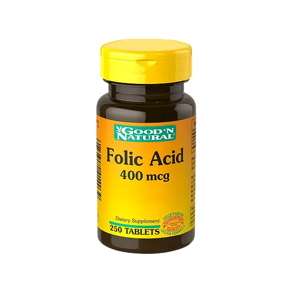 Acido Folico 400Mcg 250Tabletas Good Natural 1