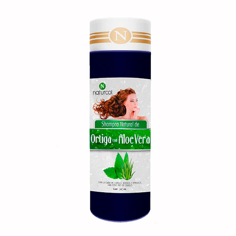 Shampoo Ortiga Con Aloe Vera 240 ml Naturcol