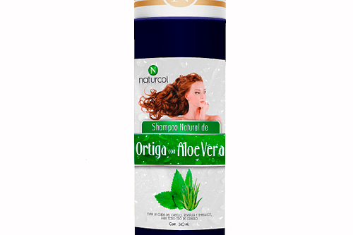Shampoo Ortiga Con Aloe Vera 240 G Naturcol
