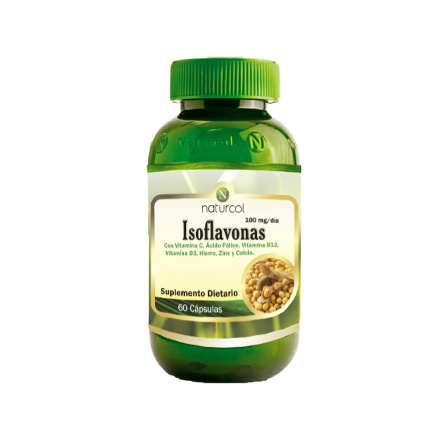 Isoflavonas De Soya 60 Capsulas Naturcol 1