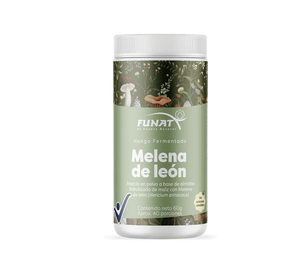 Melena de Leon en Polvo 60g Laboratorios Funat 1