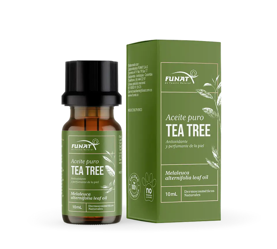 Aceite Puro Tea Tree 10 ml Laboratorios Funat 1