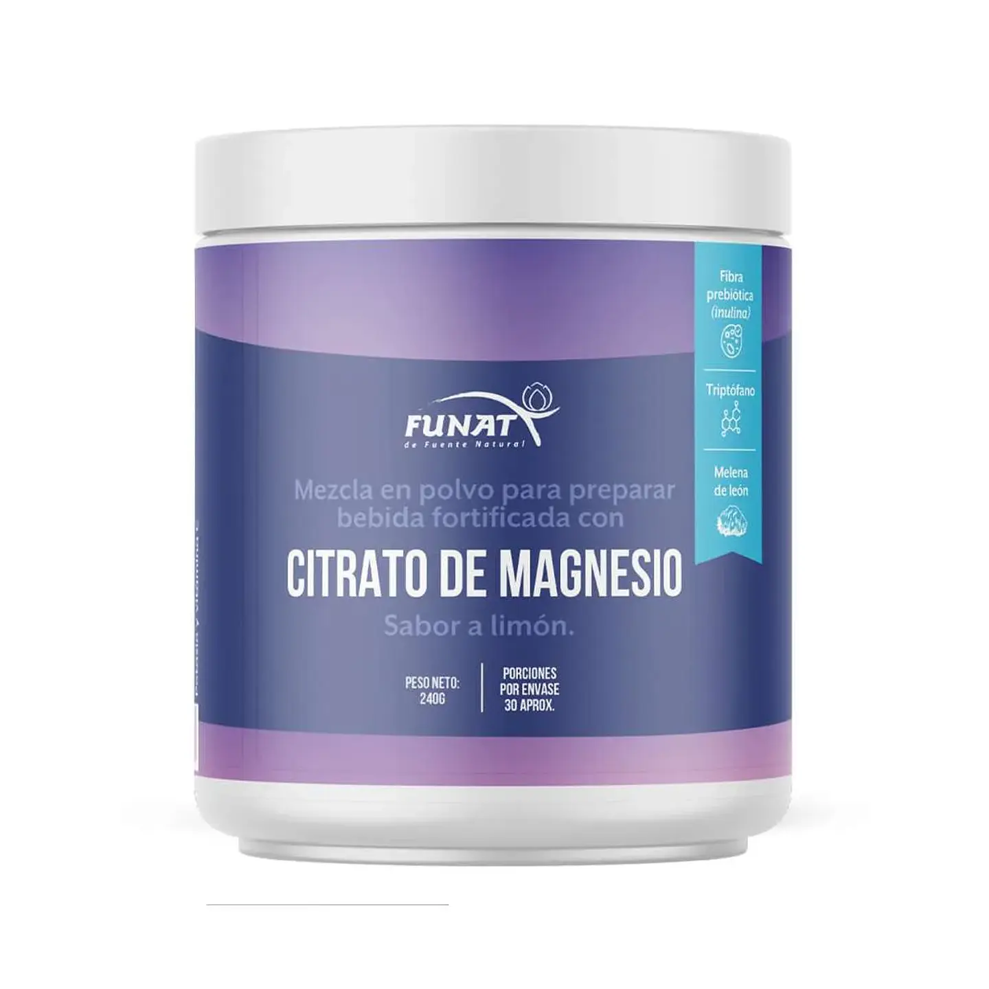 Citrato de Magnesio 240 gr Funat 1