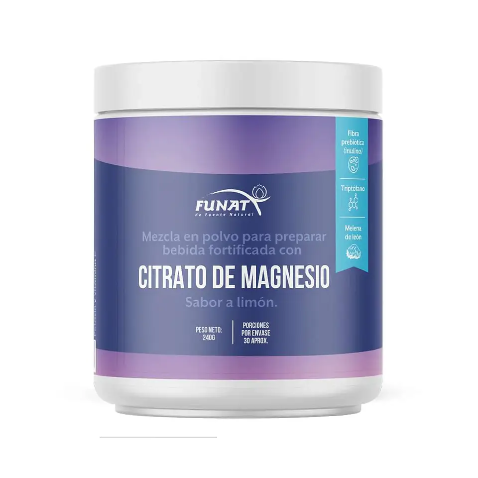 Citrato de Magnesio 240 gr Funat 1