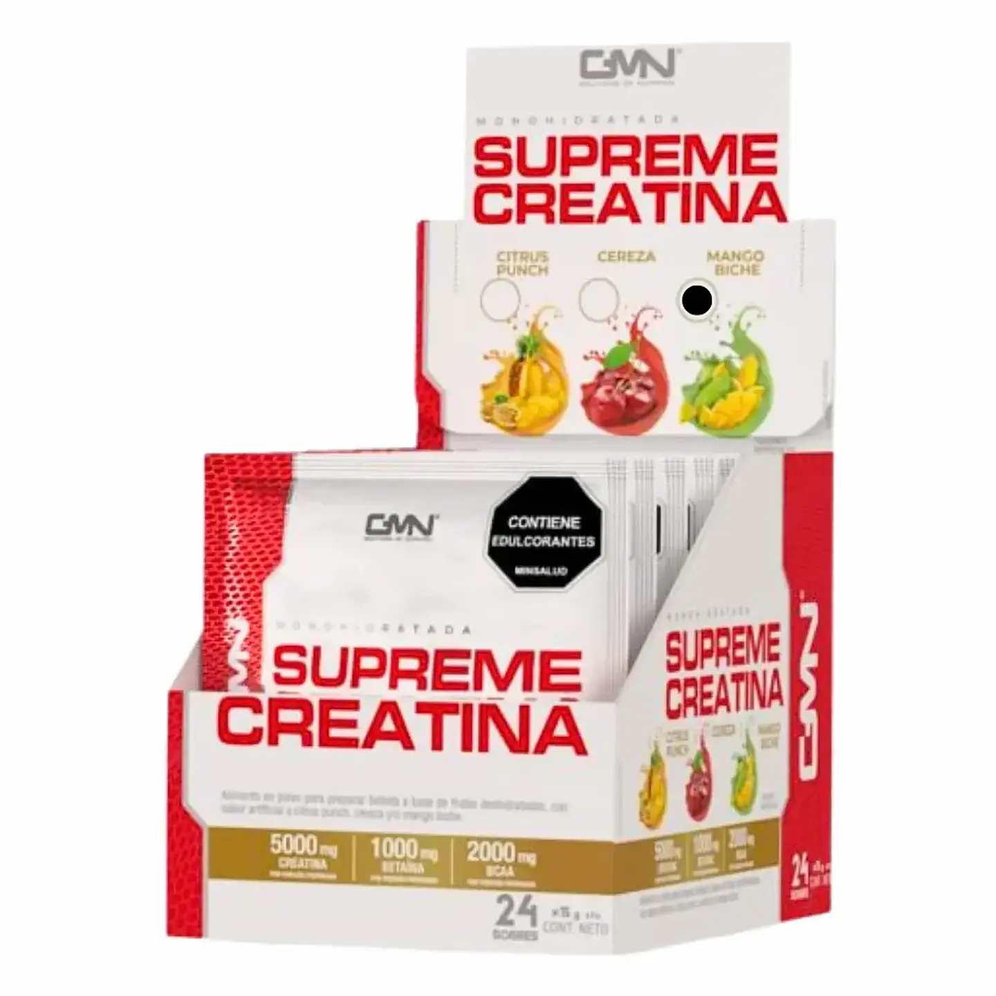 Creatina Caja 24 Sobres GMN 1