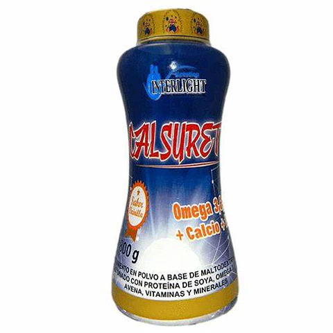 Malteada Calsuret 800g Interlight