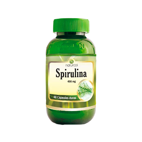 Spirulina 400 mg 60 Capsulas Naturcol