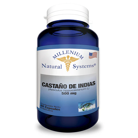 Castaño de Indias 500 mg 60 Capsulas