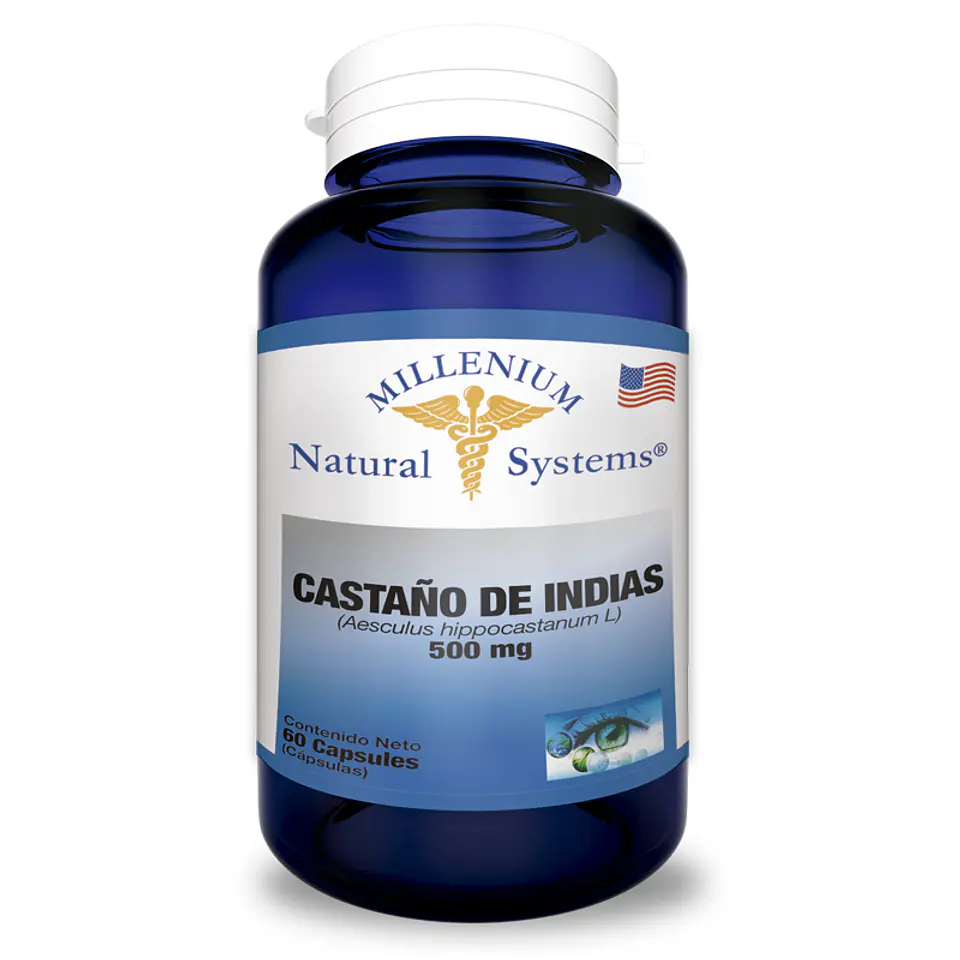 Castaño de Indias 500 mg 60 Capsulas 1