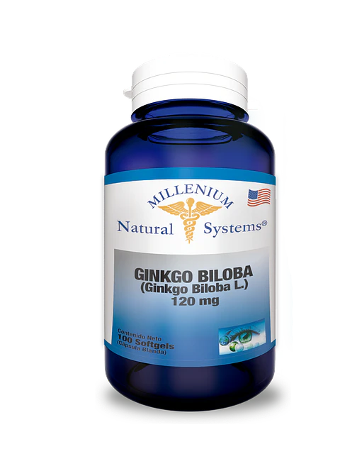 Ginkgo Biloba 120 mg 100 Sofgetls Natural Systems
