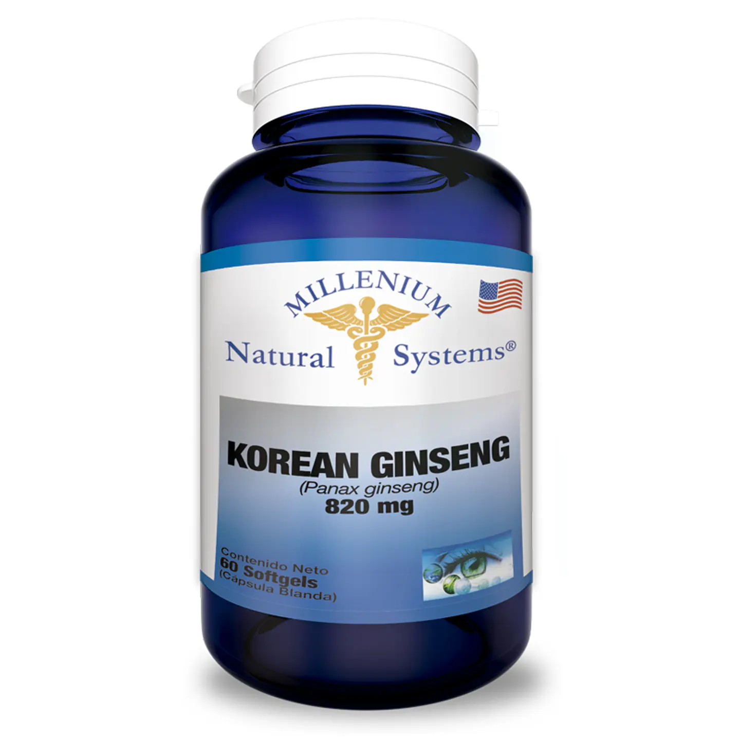 Korean Ginseng 820 mg Sofgetls 1