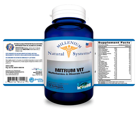 Mitrumvit 120 Sofgetls Natural Systems